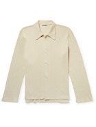 Our Legacy - Retreat Ribbed Cotton-Blend Shirt - Neutrals