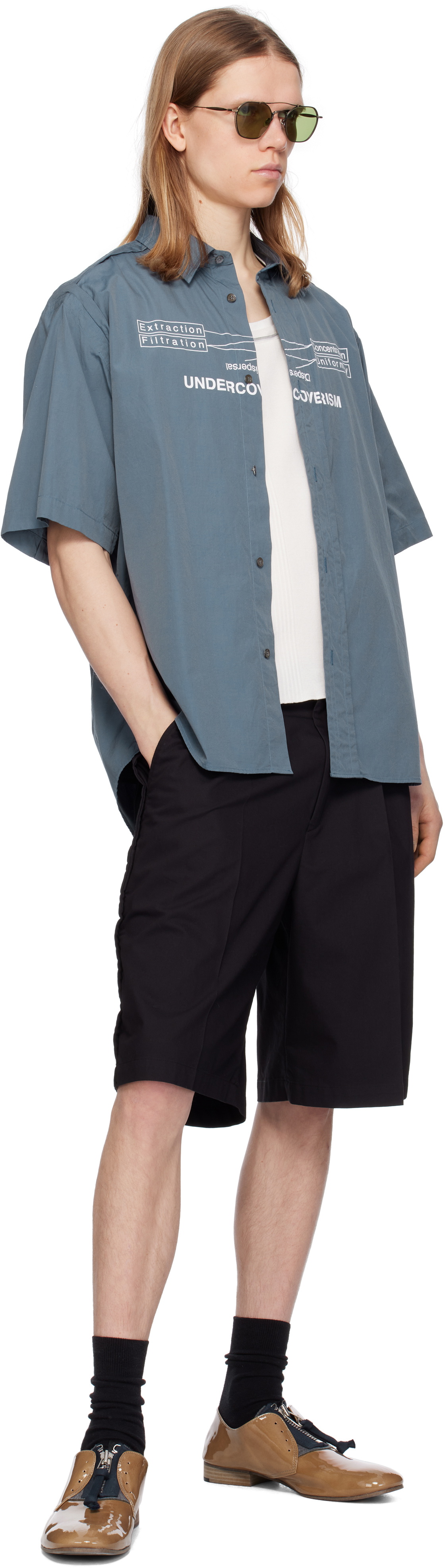 UNDERCOVER Blue UP1E4408 Shirt
