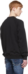 Dsquared2 Black Cotton Sweatshirt