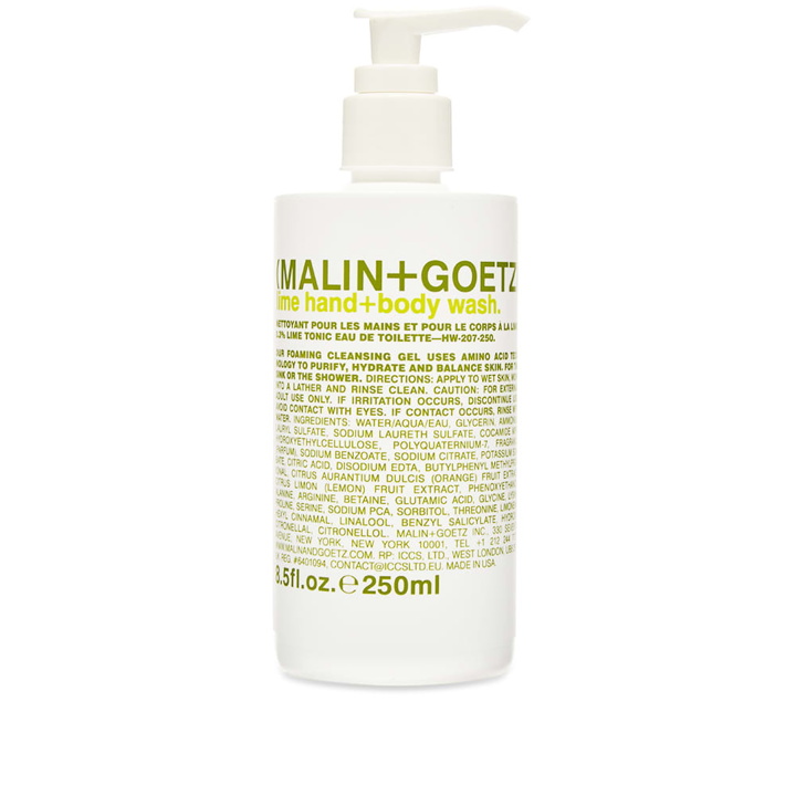 Photo: Malin + Goetz Lime Hand & Body Wash