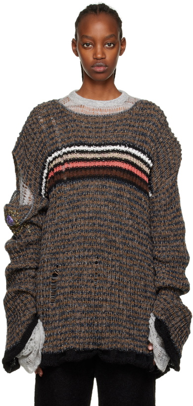 Photo: VITELLI Multicolor Striped Sweater