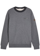 Moncler Logo Cotton Sweatshirt Grey