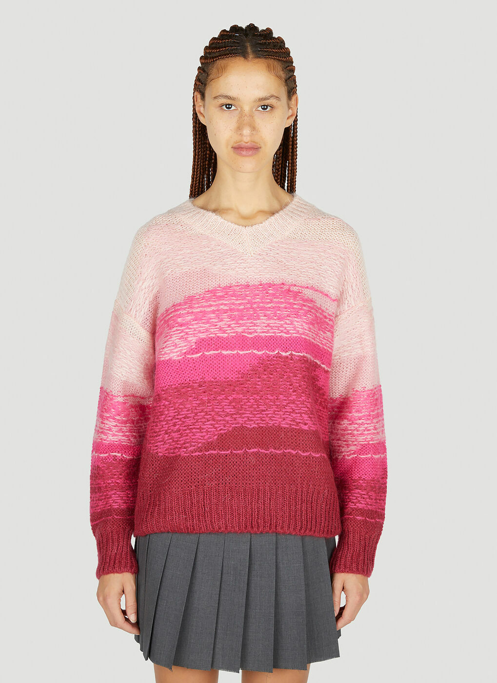 Acne Studios - Ombre Sweater in Pink Acne Studios