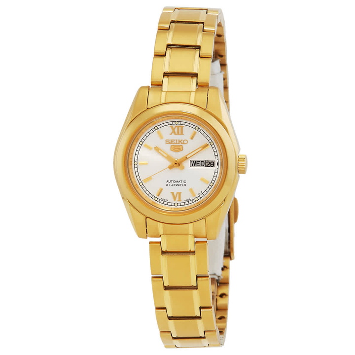 Photo: Seiko Seiko 5 Automatic White Dial Ladies Watch SYMK30K1
