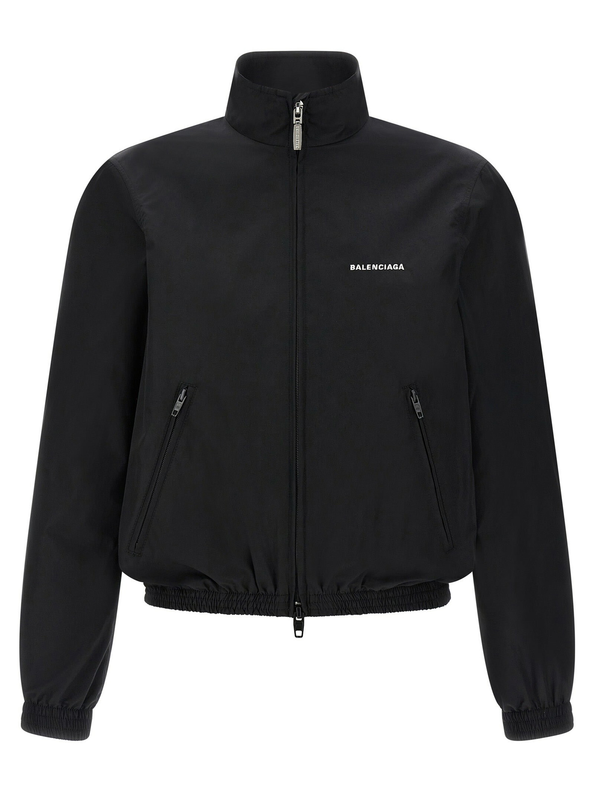 BALENCIAGA Cut Away Wool Boxy Jacket Balenciaga