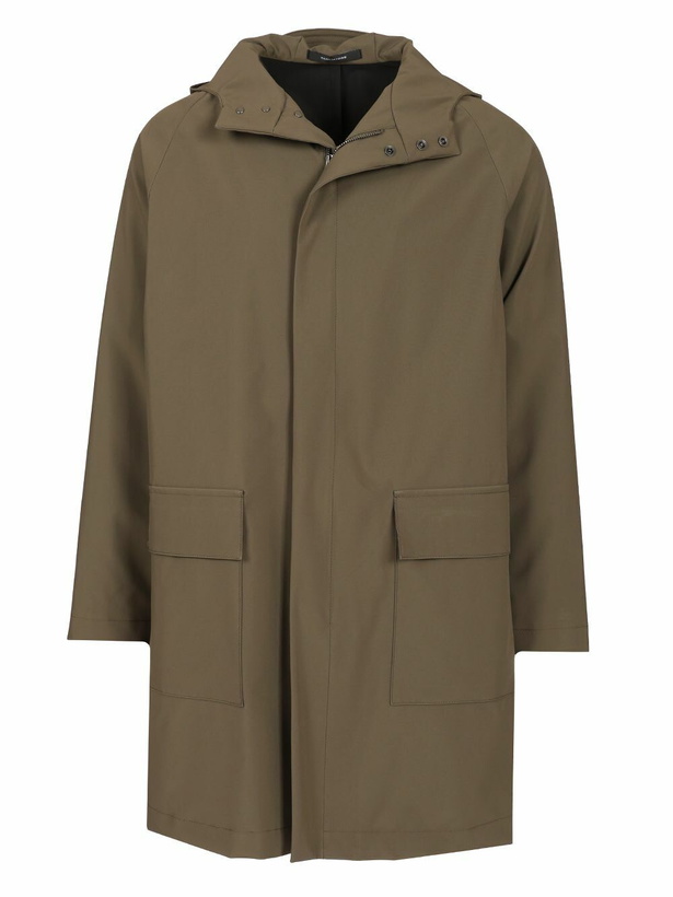 Photo: Tagliatore nathan Hooded Raincoat