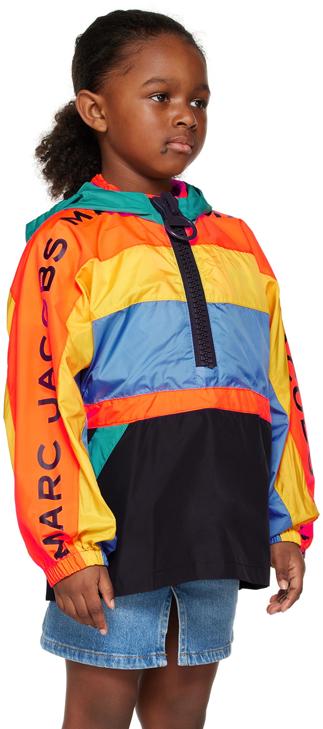Marc Jacobs Kids Multicolor Hooded Jacket