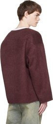 Entire Studios Burgundy Jool Jacket