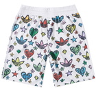 Adidas x Jeremy Scott Mono Short in White