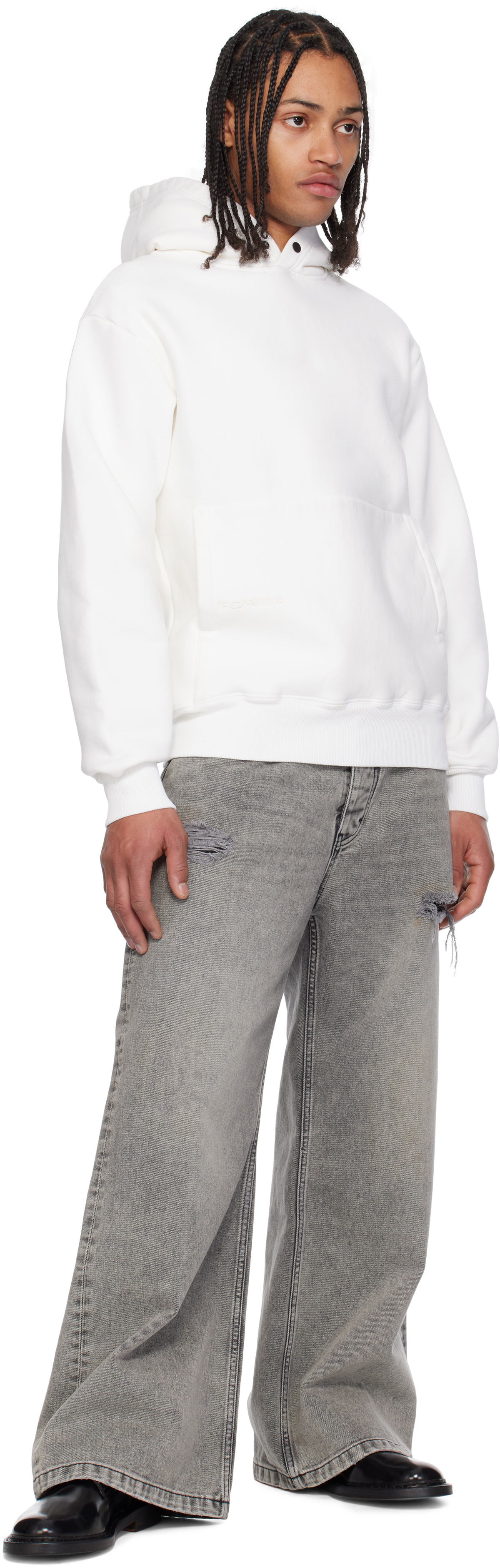 FORMA White Classic Hoodie