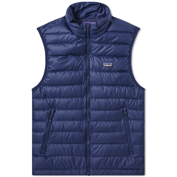 Photo: Patagonia Down Sweater Vest Classic Navy