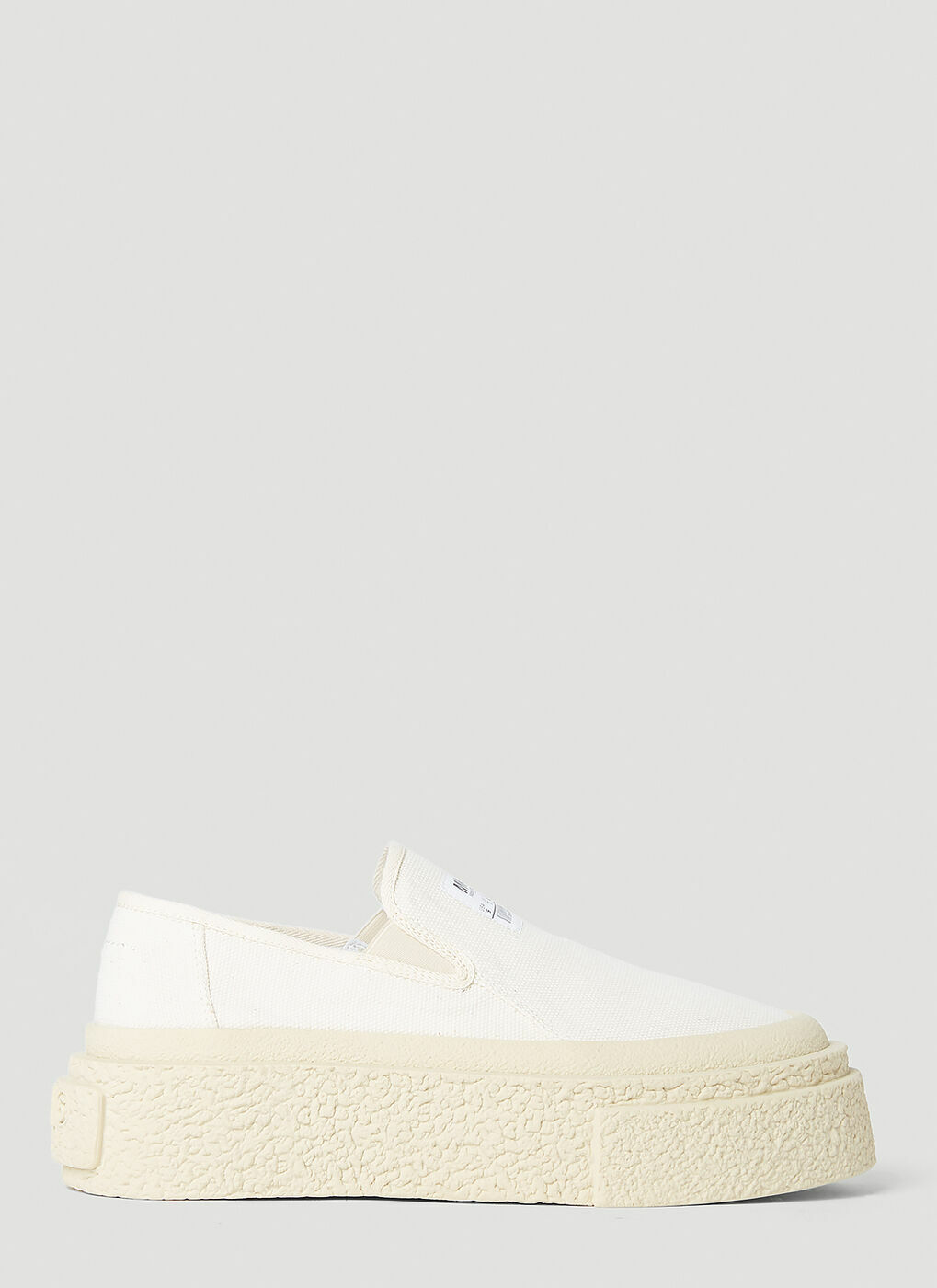 Mm6 Maison Margiela - Platform Sneakers In Beige Mm6 Maison Margiela