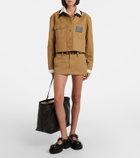 Balenciaga Venom leather Mary Jane flats