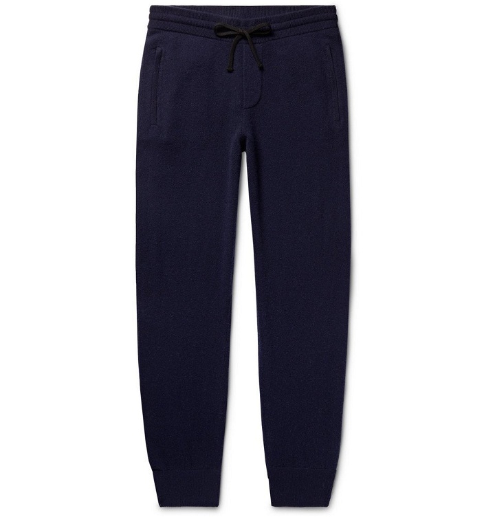Photo: James Perse - Tapered Baby Cashmere Sweatpants - Men - Midnight blue