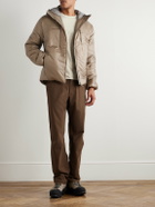 Portal - Biome Recycled-Ripstop Hooded Jacket - Brown