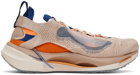 Nike Beige & Orange Spark Flyknit Sneakers