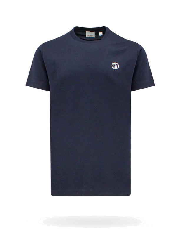 Photo: Burberry   T Shirt Blue   Mens