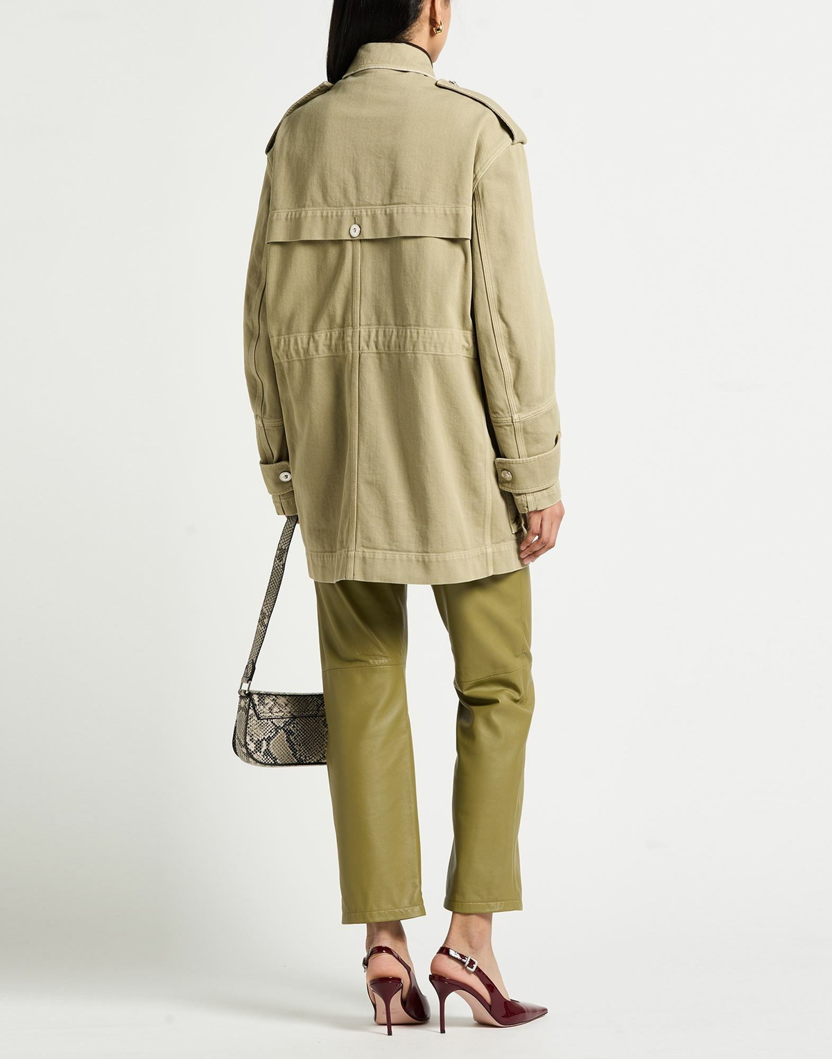 Versace Womens Jacket Light in Green