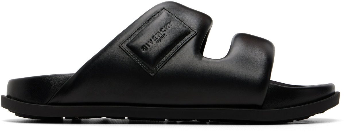 Givenchy Black 'Givenchy Puffy' Sandals