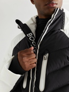 Bogner - Felian-D Colour-Block Quilted Hooded Down Ski Jacket - Black