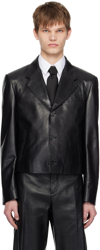 Photo: Ferragamo Black Notched Blazer