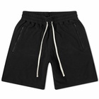 Represent Men's Boucle Knit Shorts in Jet Black