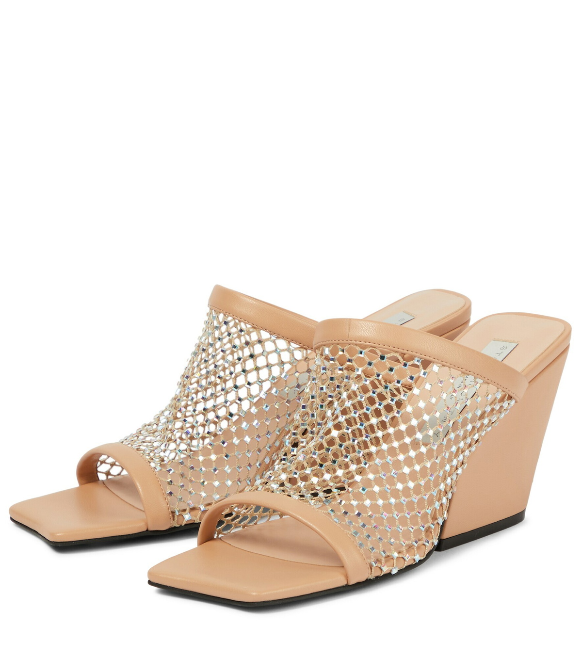 Black Massage Sandals-Stella