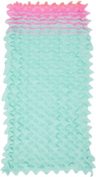 Chet Lo SSENSE Exclusive Blue Spiky Scarf
