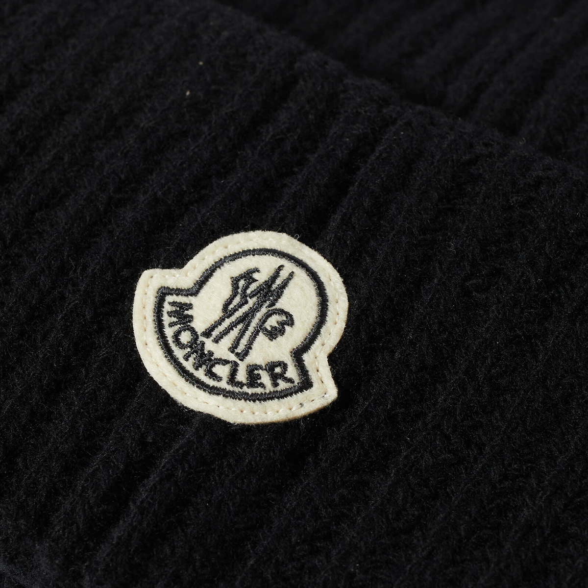 Moncler Men's Genius x Fragment Beanie in Black Moncler
