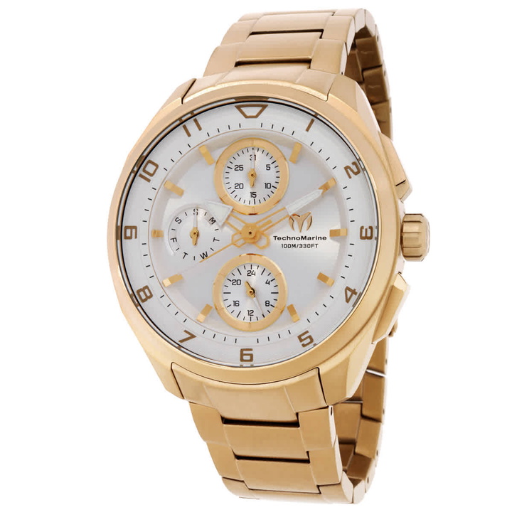 Photo: Technomarine OCEAN Quartz Silver Dial Unisex Watch TM-318110