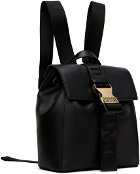 Versace Jeans Couture Black Safety Buckle Backpack