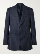 Husbands - Pinstriped Wool Suit Jacket - Blue