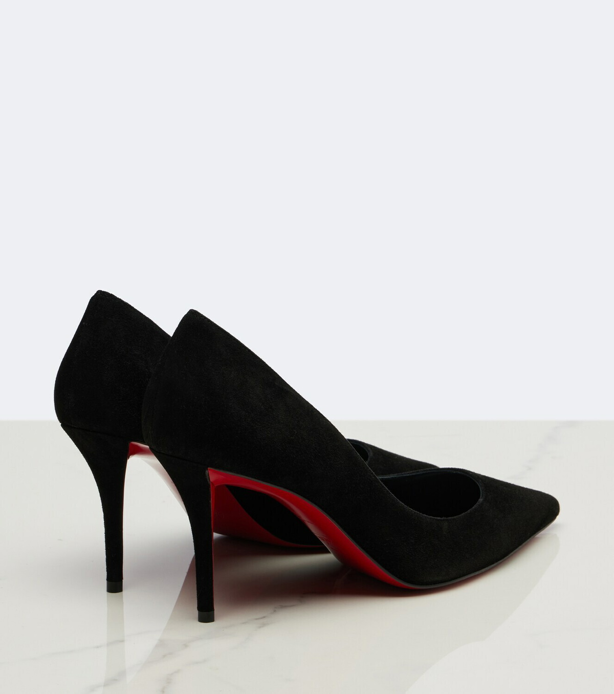 Christian Louboutin Miss Z suede pumps