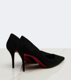 Christian Louboutin Miss Z suede pumps