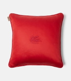 Etro Pegaso paisley cotton cushion