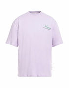 Msgm Mens T-shirt Lilac