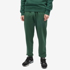 Maison Kitsuné Men's Tonal Fox Head Patch Comfort Jog Pants in Bottle Green