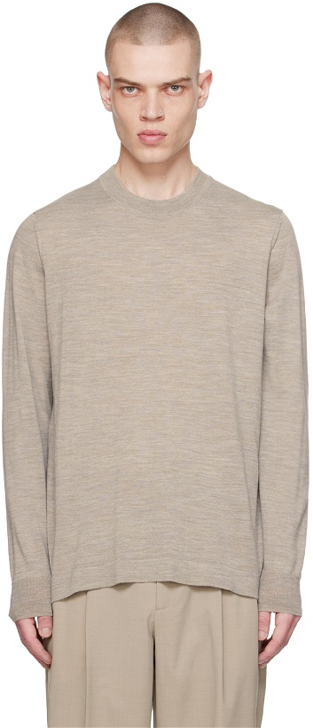 Photo: NORSE PROJECTS Beige Teis Sweater