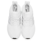 adidas Originals White and Silver Ultraboost 4.0 DNA Sneakers