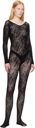 Swedish Stockings Black Rosa Lace Jumpsuit