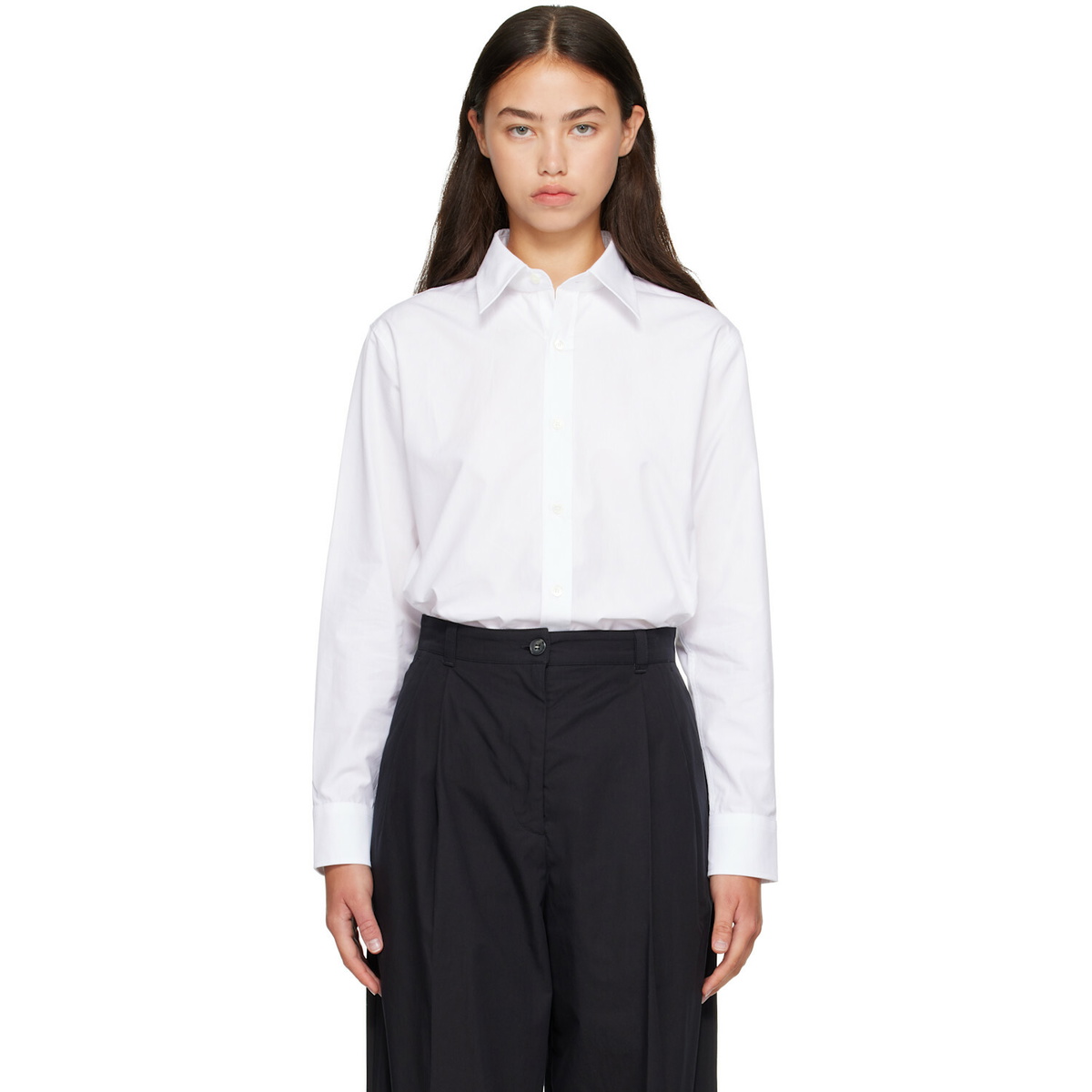 A.P.C. White Kayla Shirt