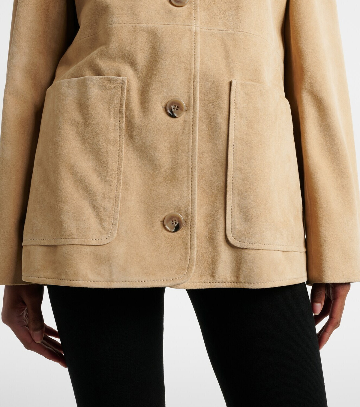 Nour Hammour Suede jacket