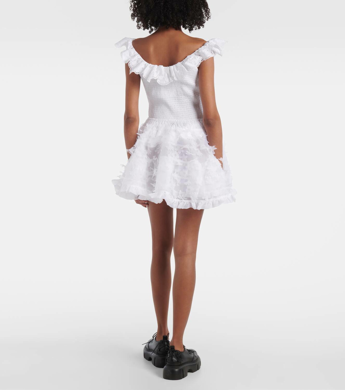 Susan Fang Ruffled miniskirt