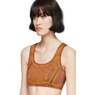 Fendi Brown FFreedom Sports Bra