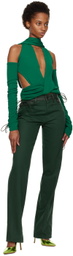 Maximilian Davis Green Donna Tank Top