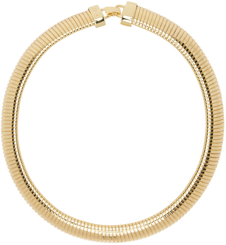 Photo: ANINE BING Gold Coil Chain Necklace