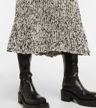 Moncler Genius - 2 Moncler 1952 belted wool-blend skirt