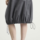 Coperni Women's TECHNICAL TAILORED BALLOON MIDI SKIRT in Grey