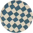 Henry Holland Studio Blue & White Check Dinner Plate