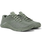 Nike Training - Metcon 4 XD Patch Mesh and Velcro Sneakers - Green
